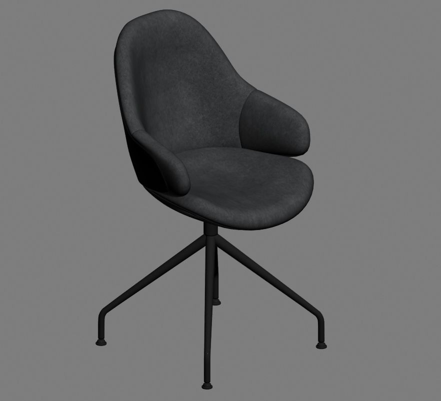 chair 233 3D model_3