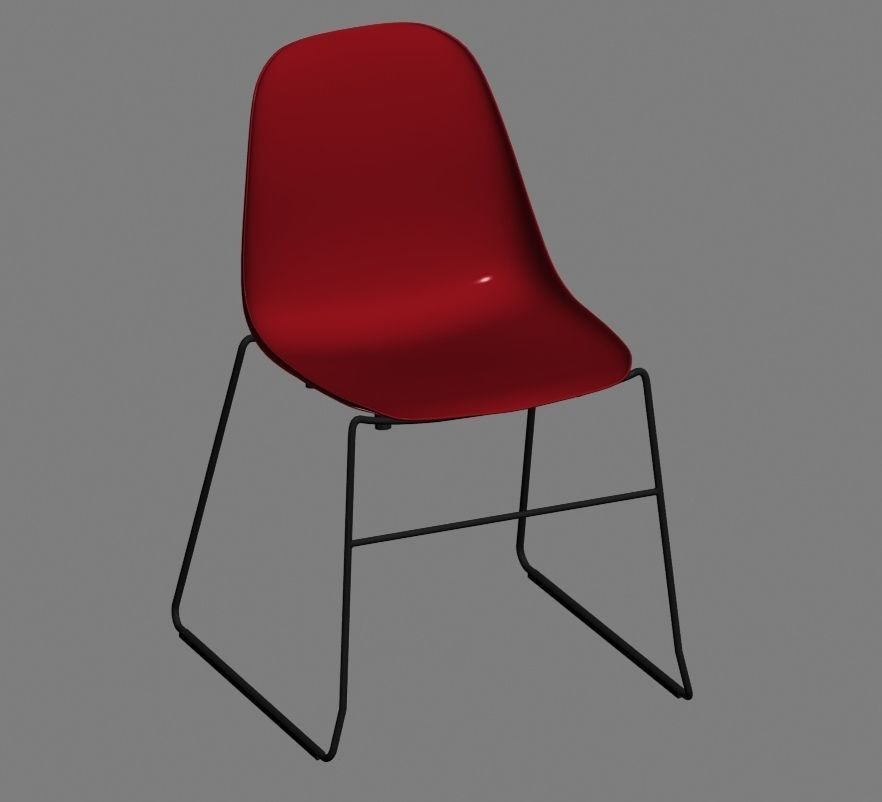 chair 238 3D model_5
