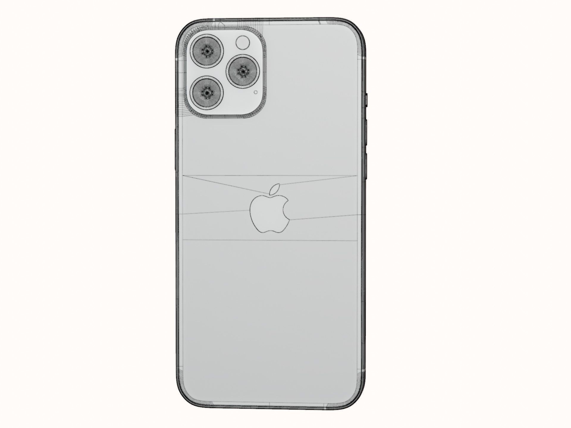 iPhone 12 pro max graphite 3D model_24