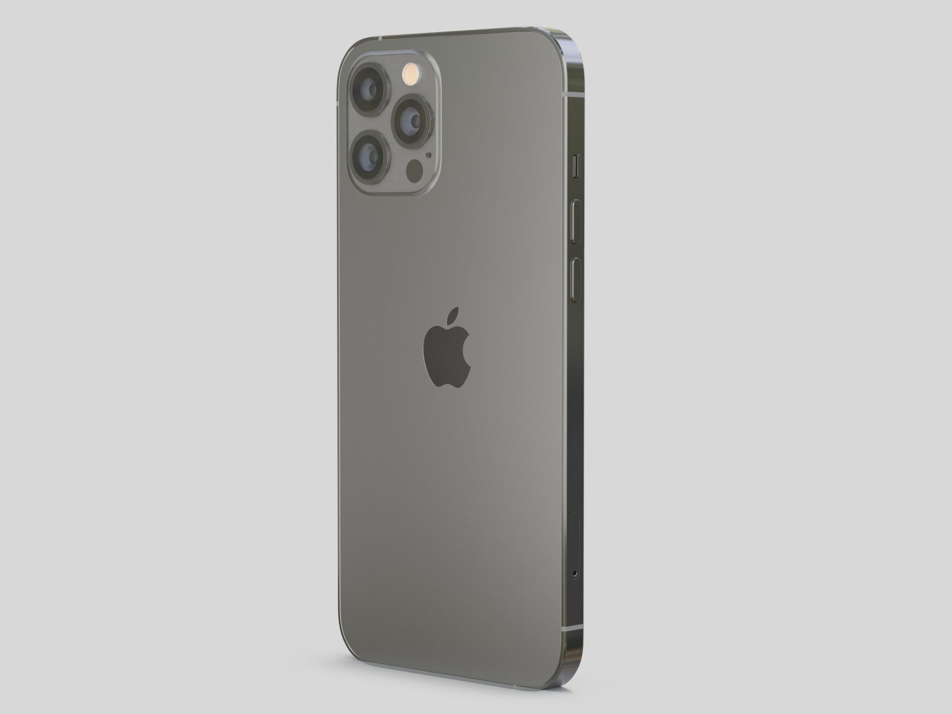 iPhone 12 pro max graphite 3D model_6