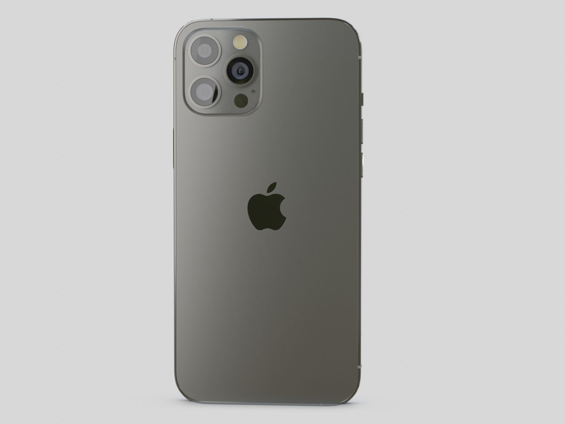 iPhone 12 pro max graphite 3D model_7