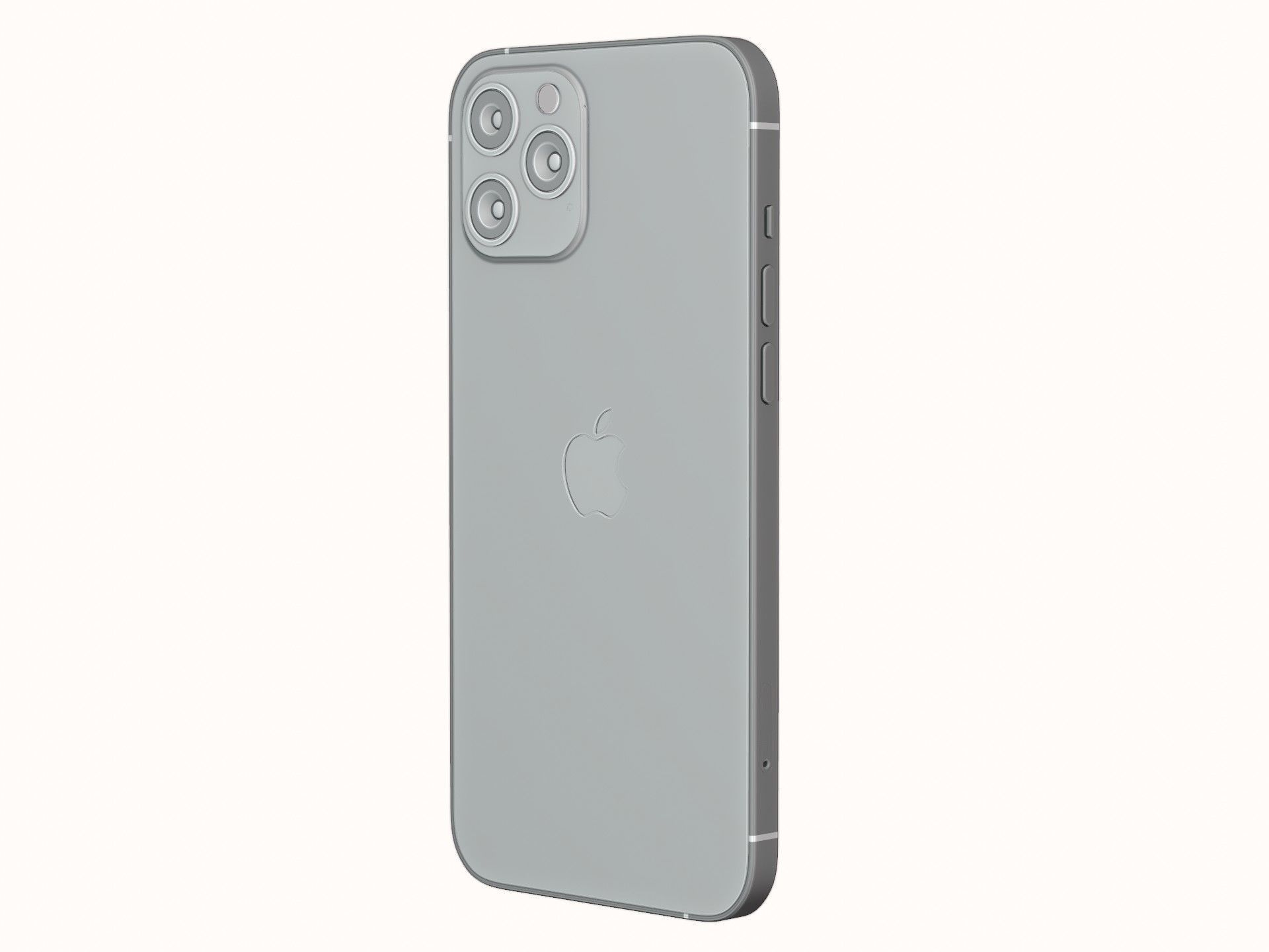 iPhone 12 pro max graphite 3D model_18