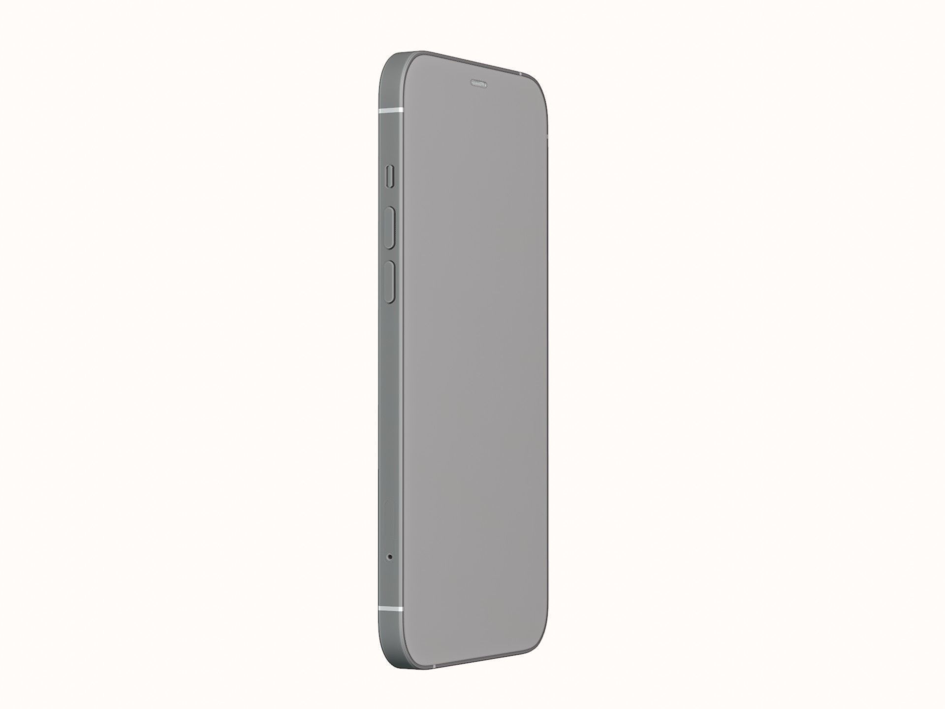 iPhone 12 pro max graphite 3D model_15