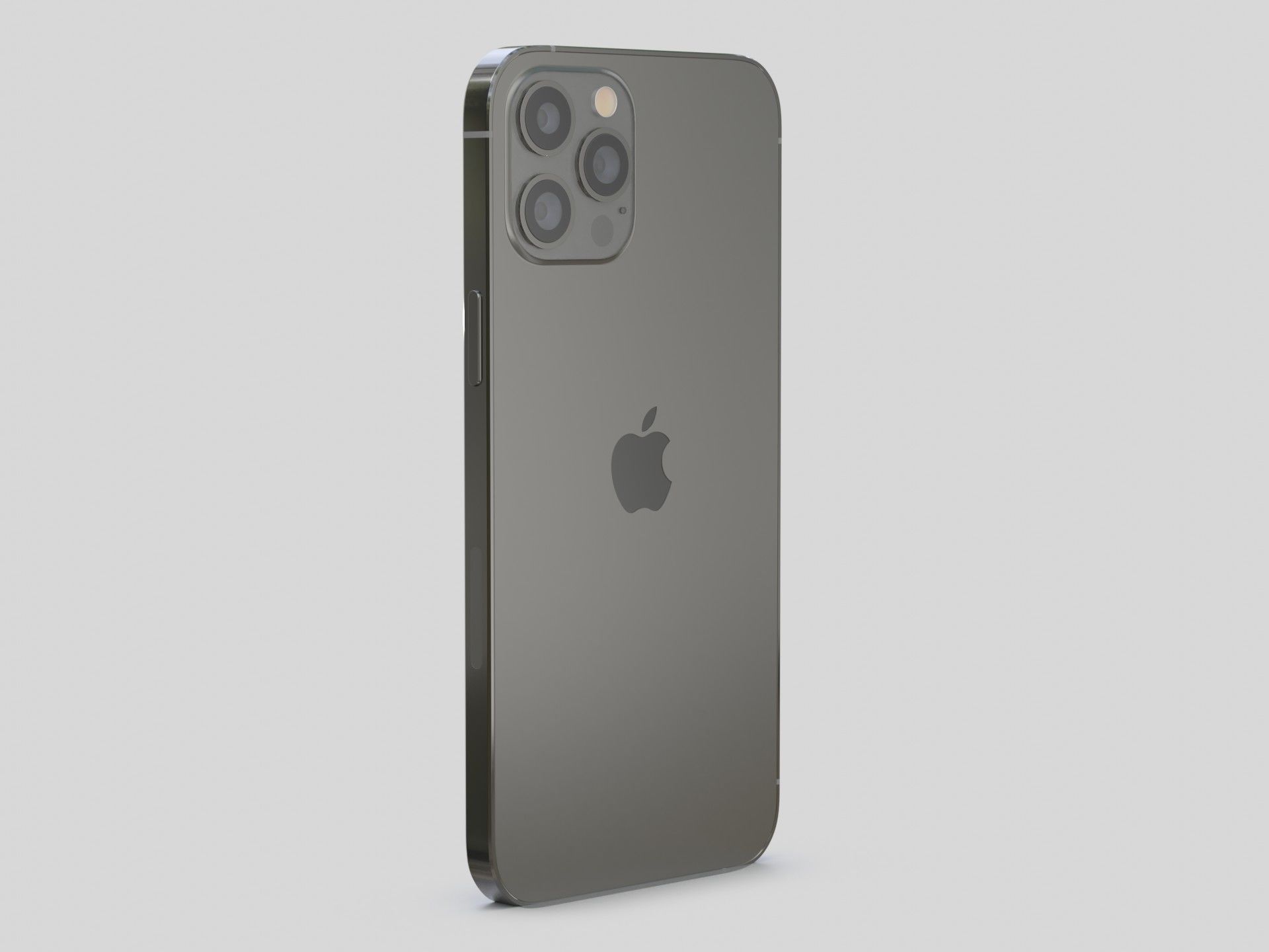 iPhone 12 pro max graphite 3D model_8