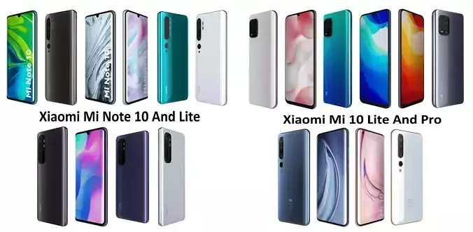 Xiaomi Mi 10 And Note 10