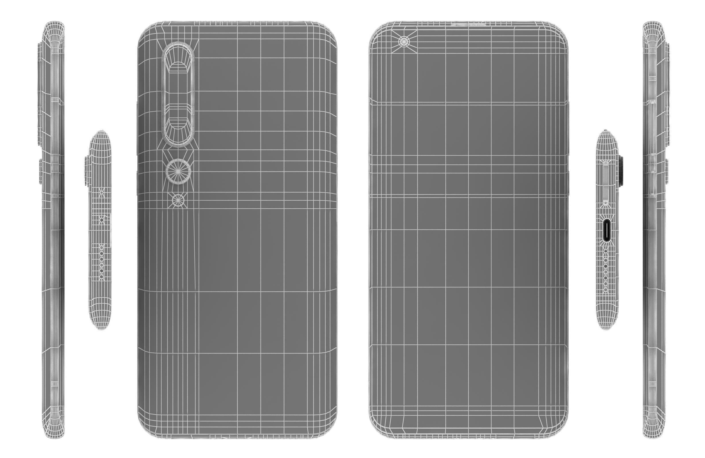 Xiaomi Mi 10 And Note 10 3D model_35
