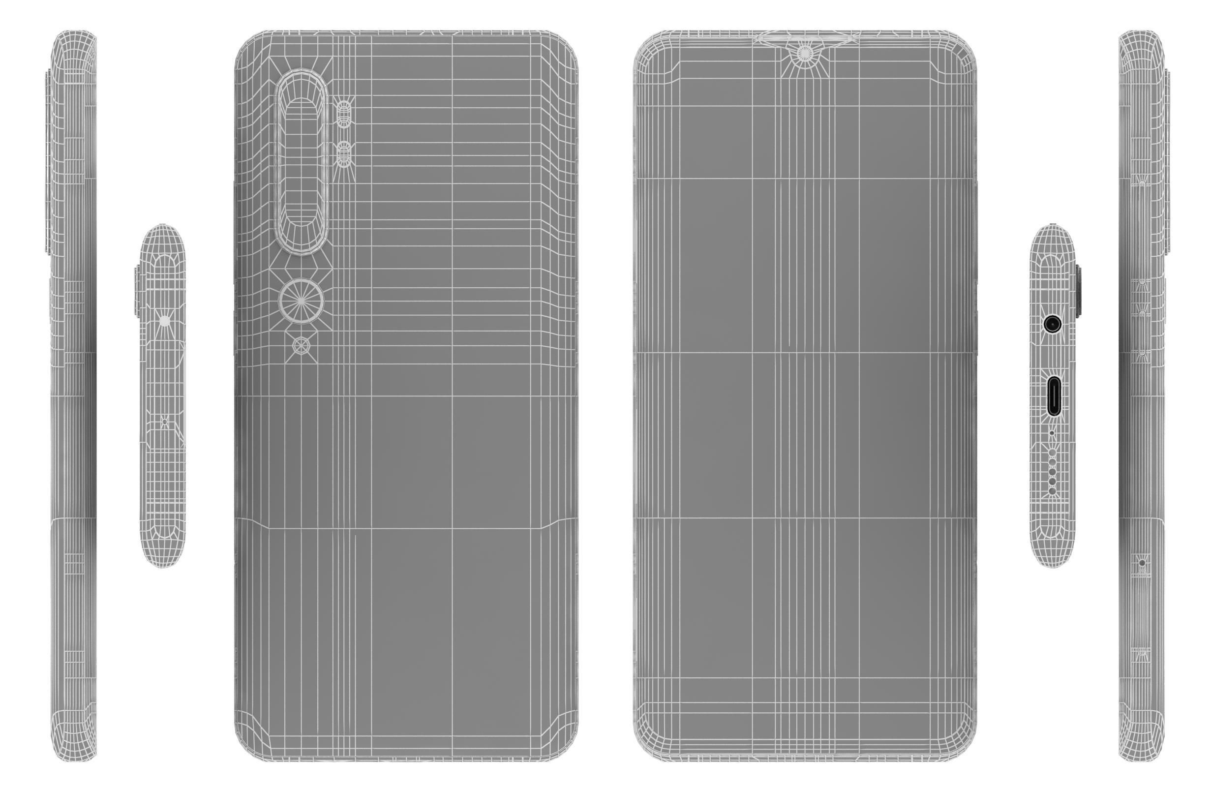 Xiaomi Mi 10 And Note 10 3D model_57