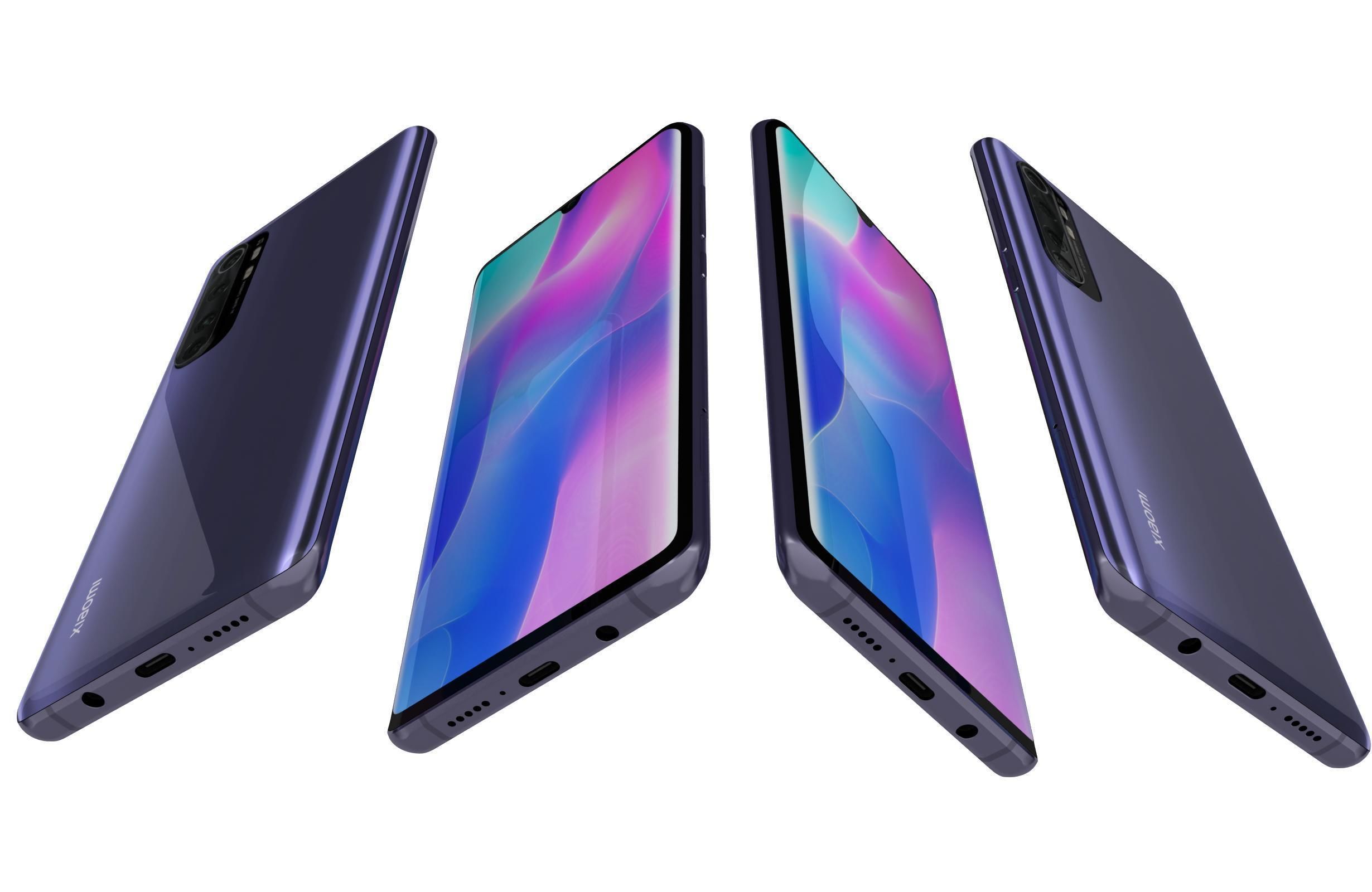 Xiaomi Mi 10 And Note 10 3D model_79