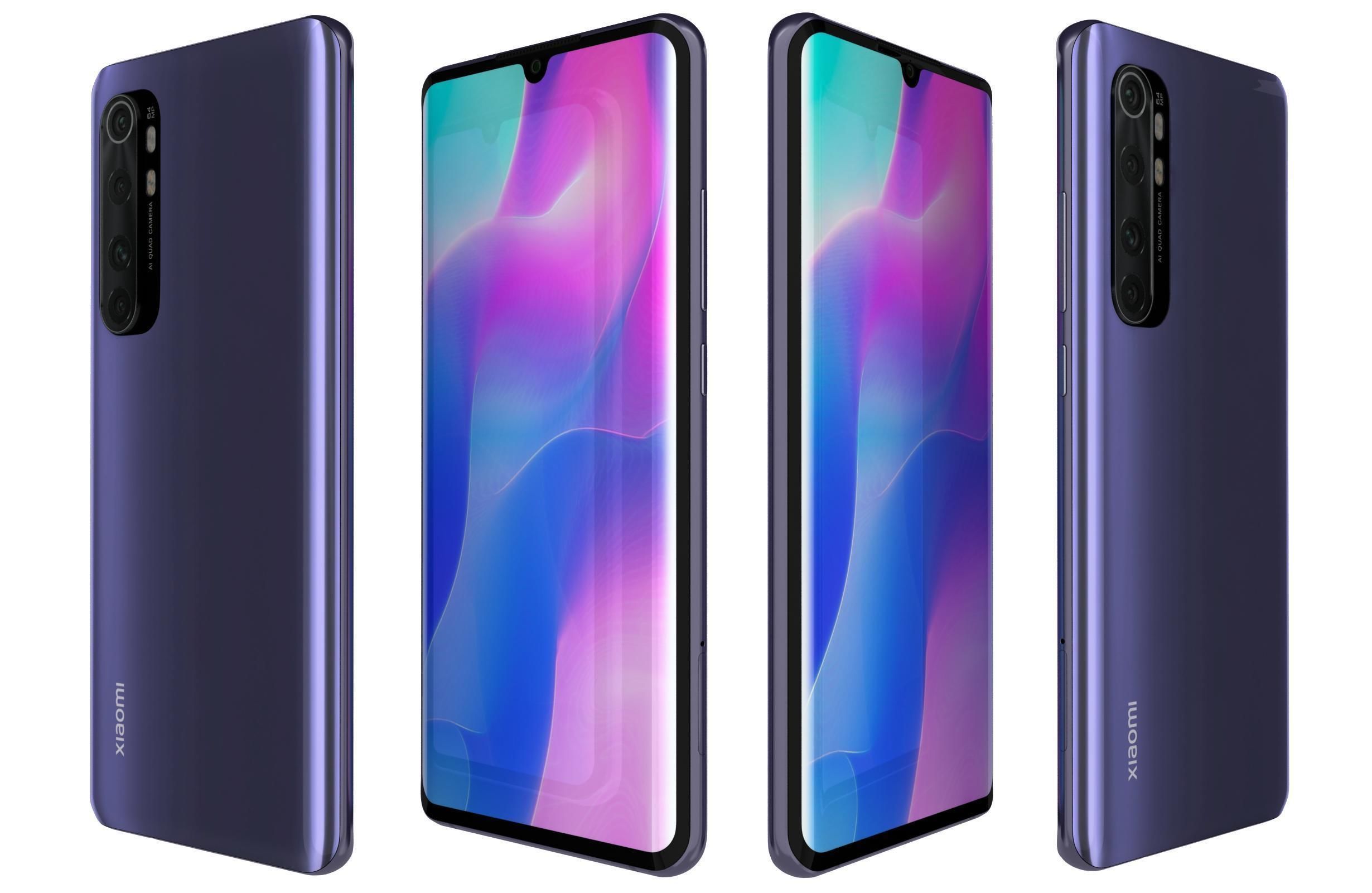 Xiaomi Mi 10 And Note 10 3D model_77