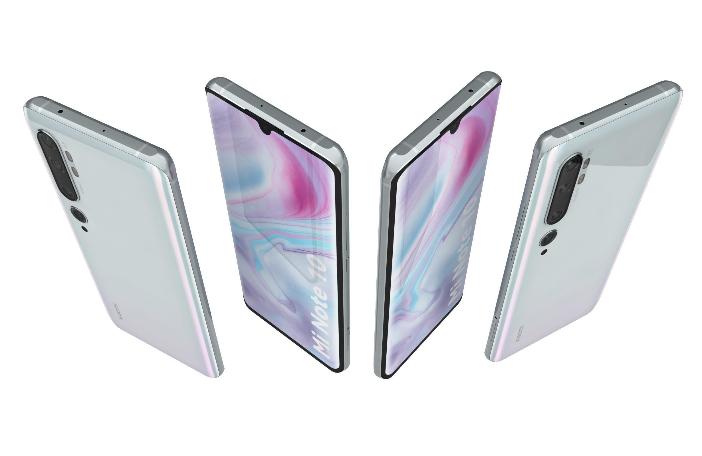 Xiaomi Mi 10 And Note 10 3D model_40