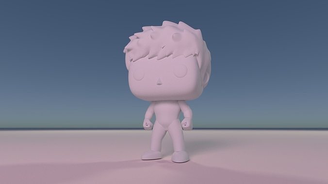 Custom Pop DIY Generic Human Man Model 3D print model
