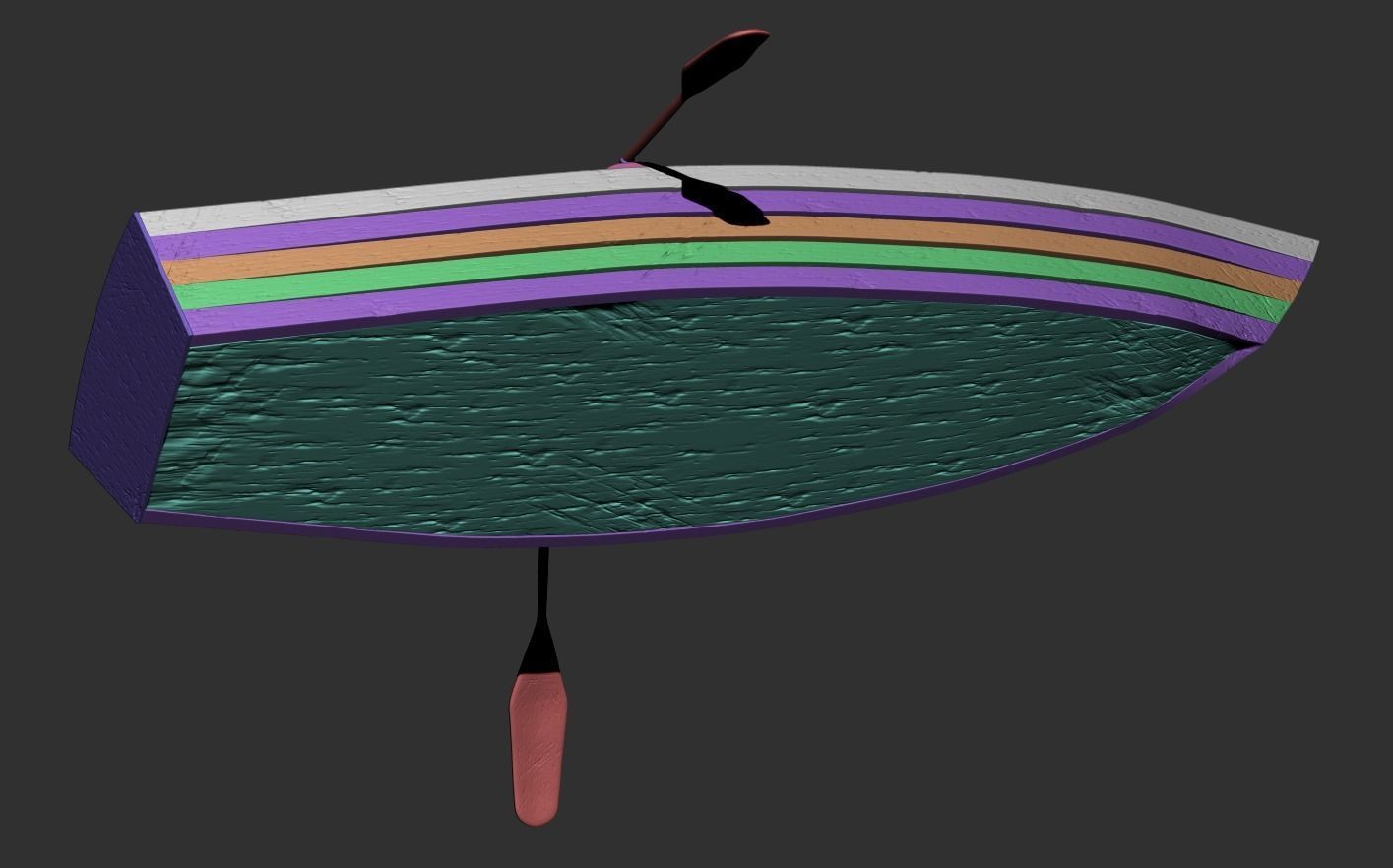 Boat Skiff 3D model_19