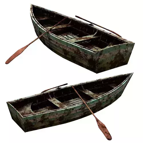Boat Skiff 3D model