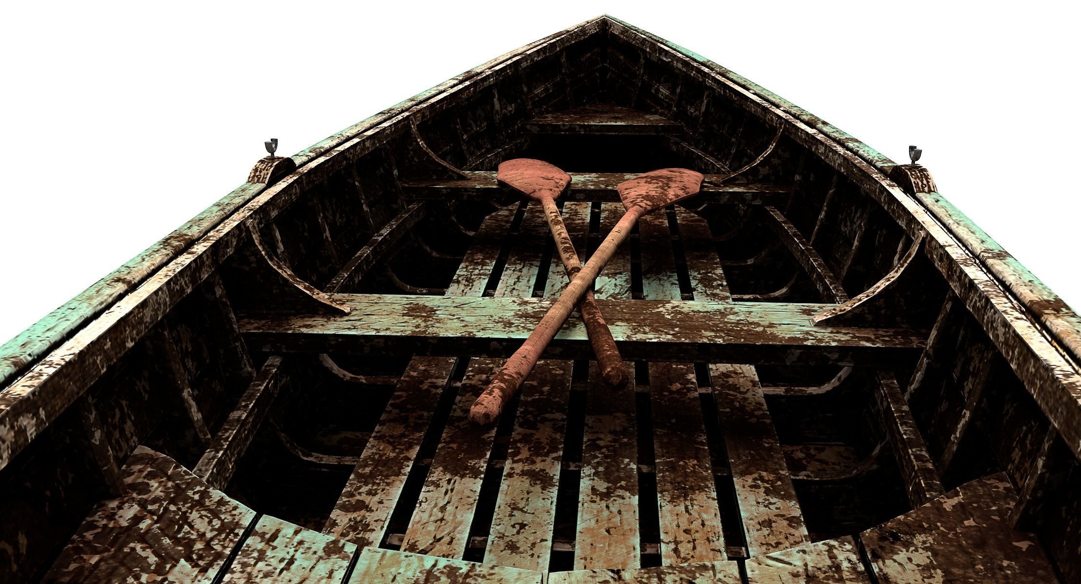 Boat Skiff 3D model_10