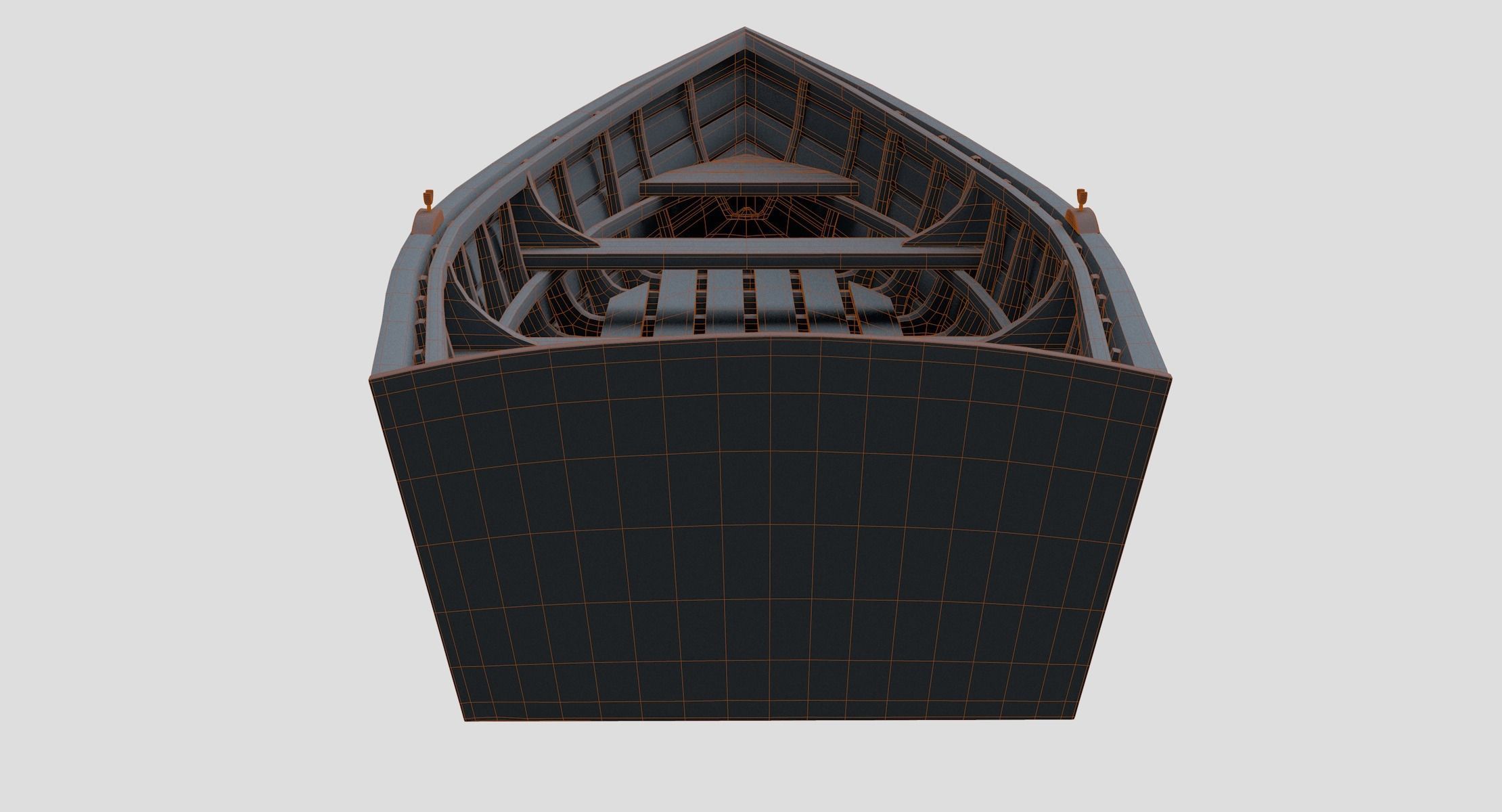 Boat Skiff 3D model_14