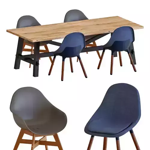  SKOGSTA table and chair set3