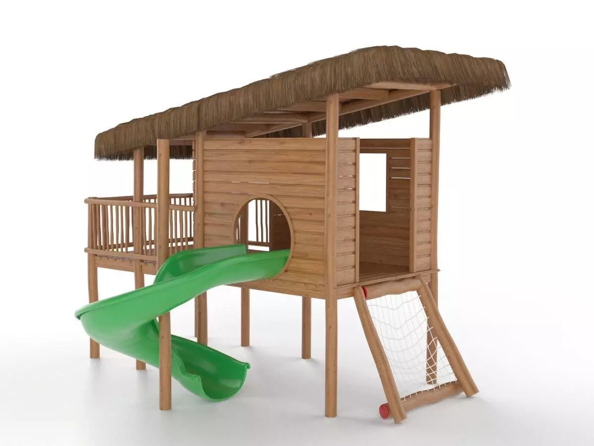 taperas kid house 3D model_0