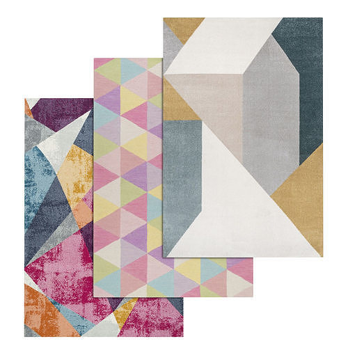 Rug Set 1686 3D model
