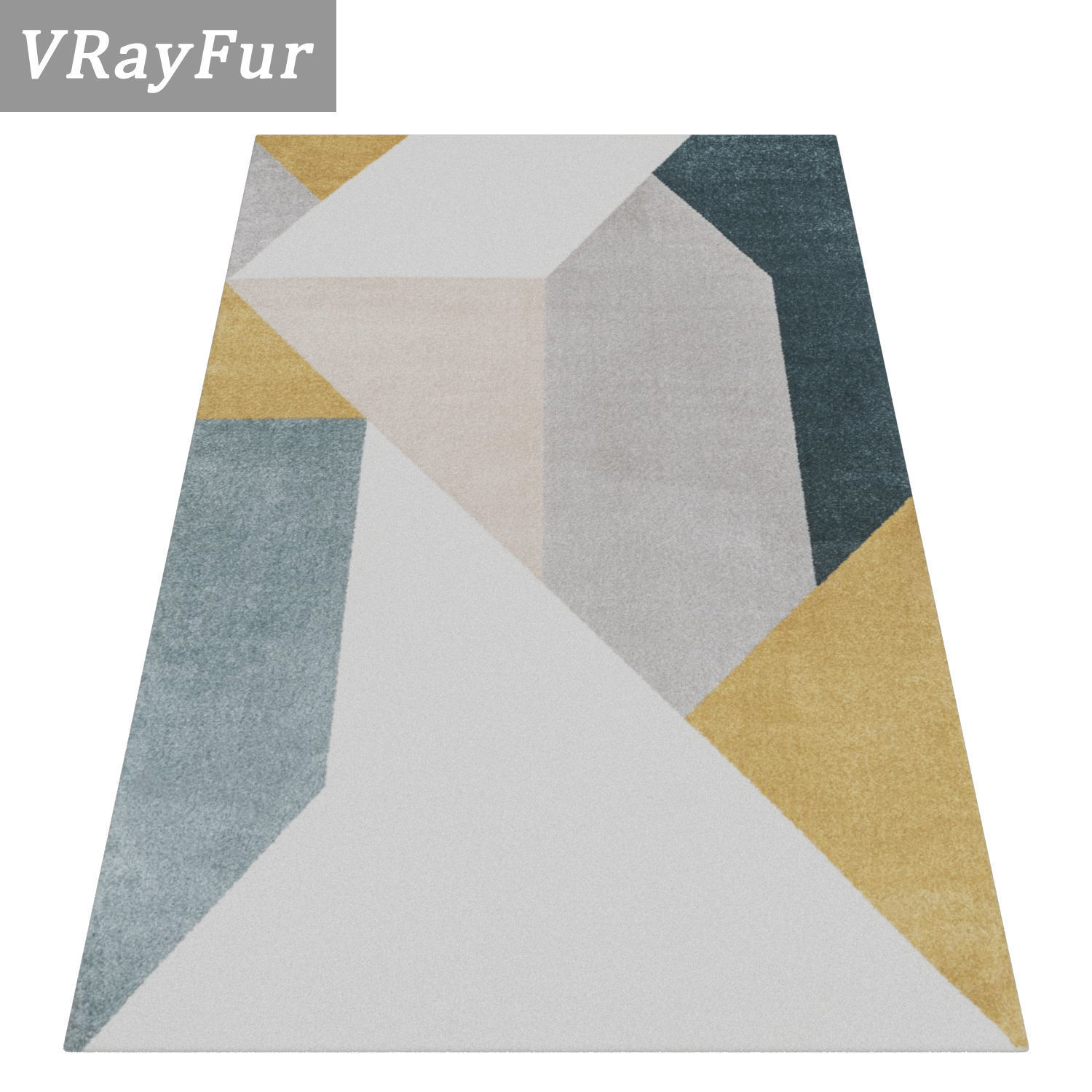 Rug Set 1686 3D model_2