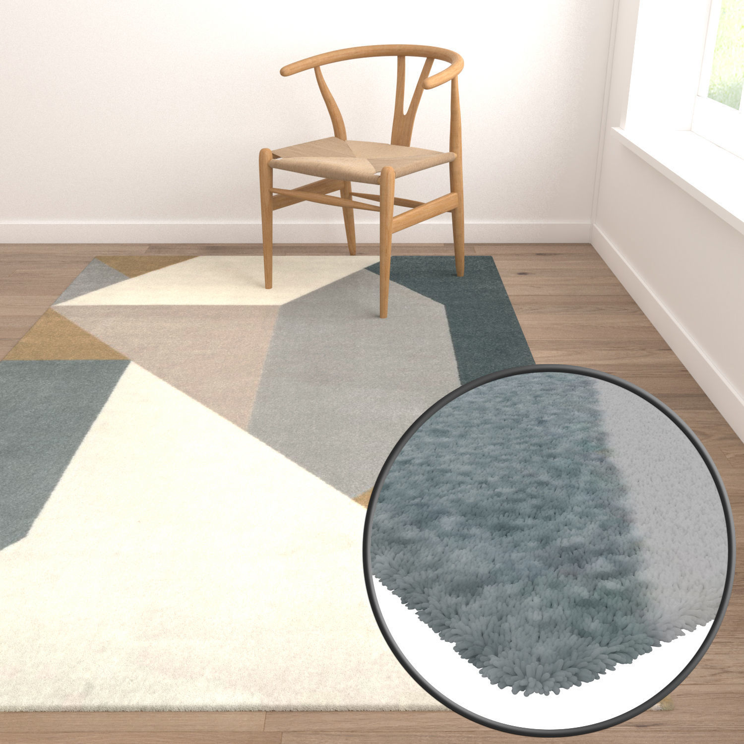 Rug Set 1686 3D model_5