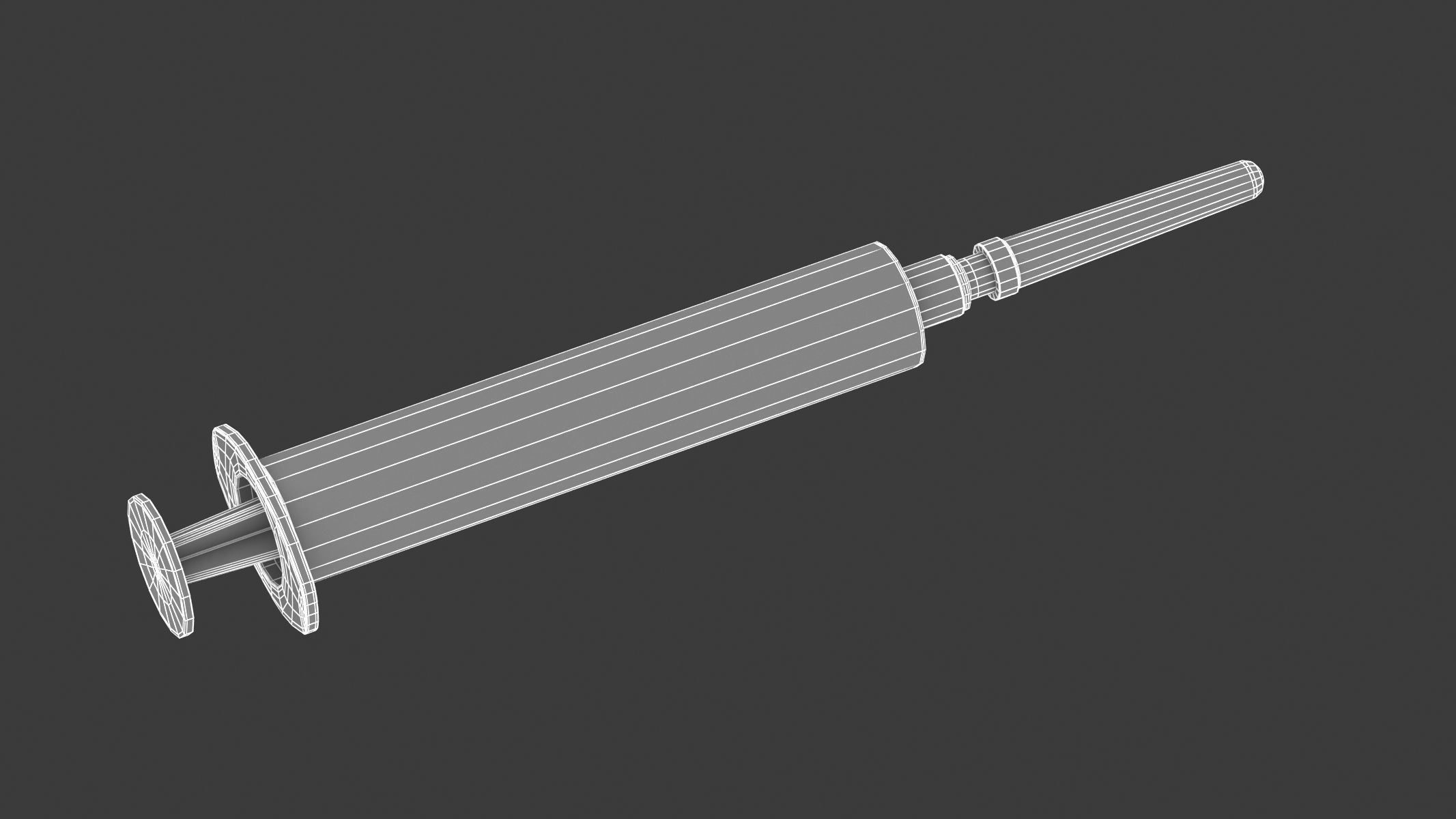 10ml Syringe 3D model_5