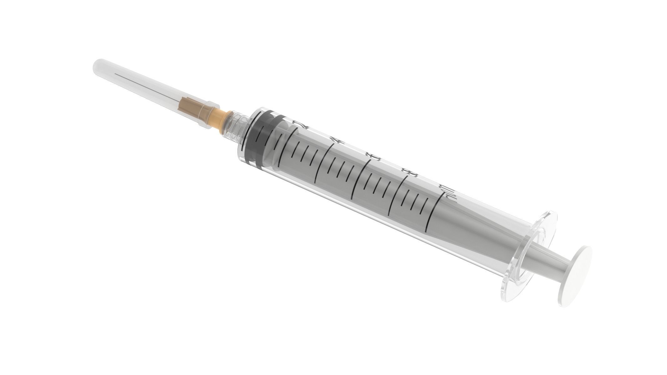 10ml Syringe 3D model_1
