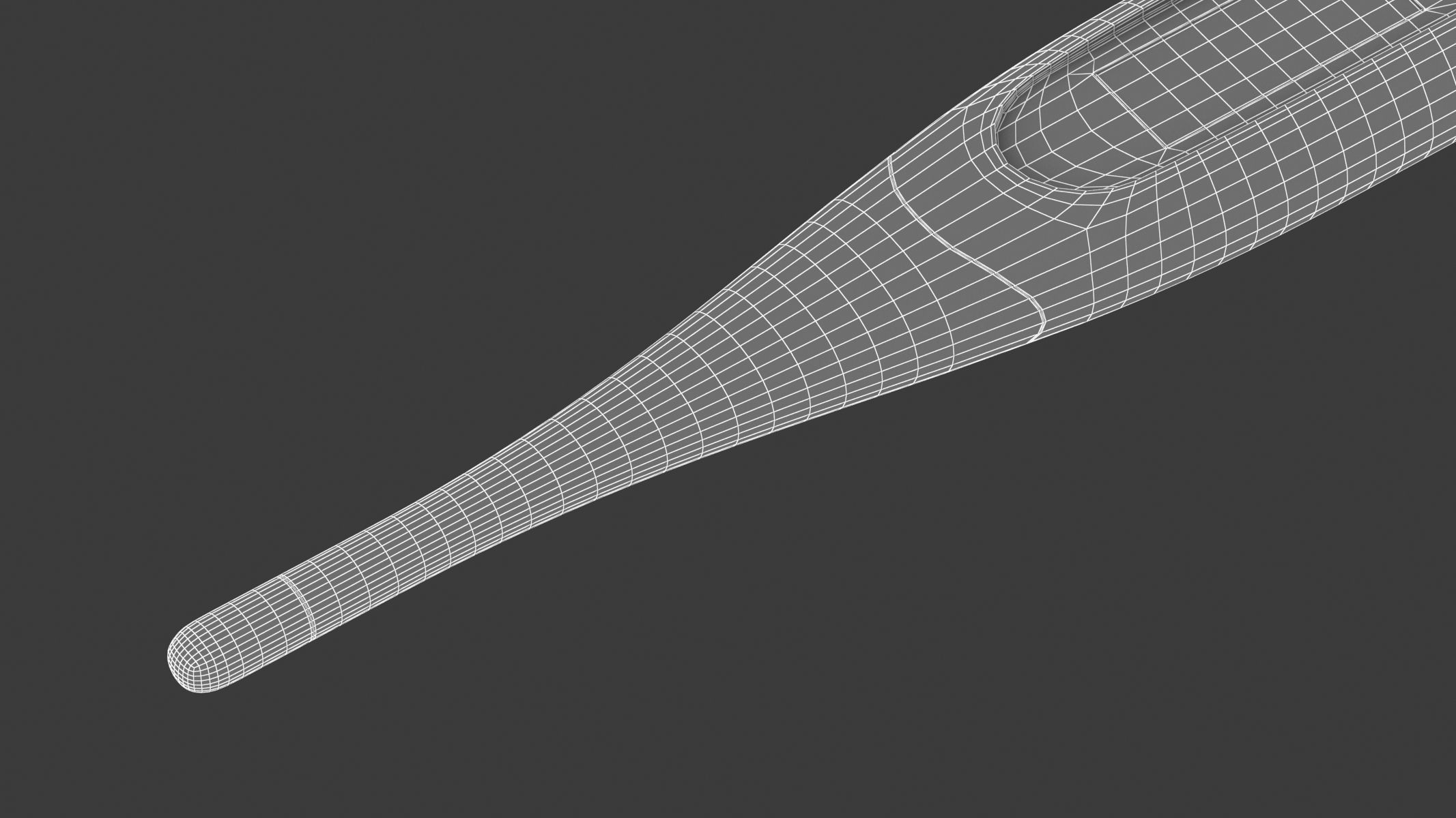Digital Medical Thermometer 3D model_7