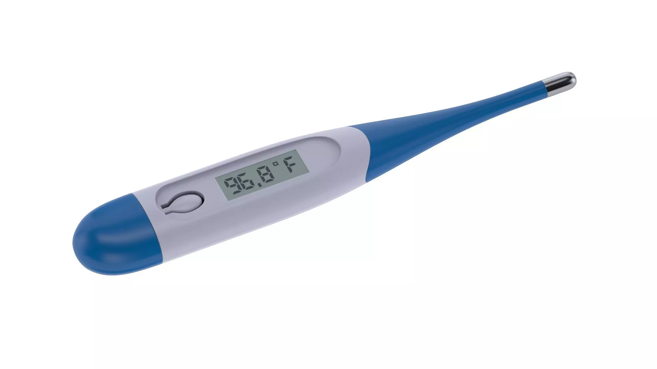 Digital Medical Thermometer 3D model_0