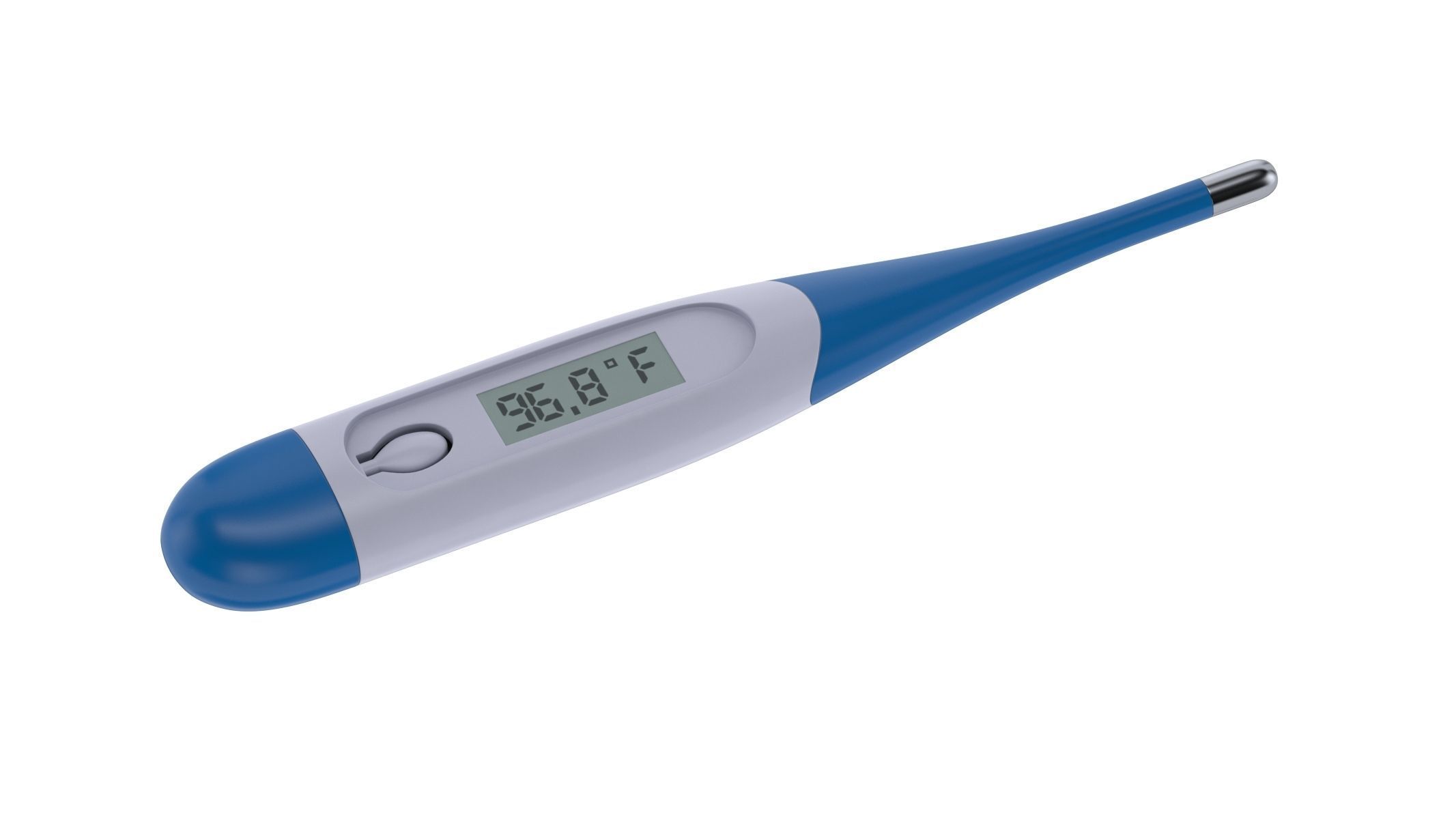 Digital Medical Thermometer 3D model CGTrader