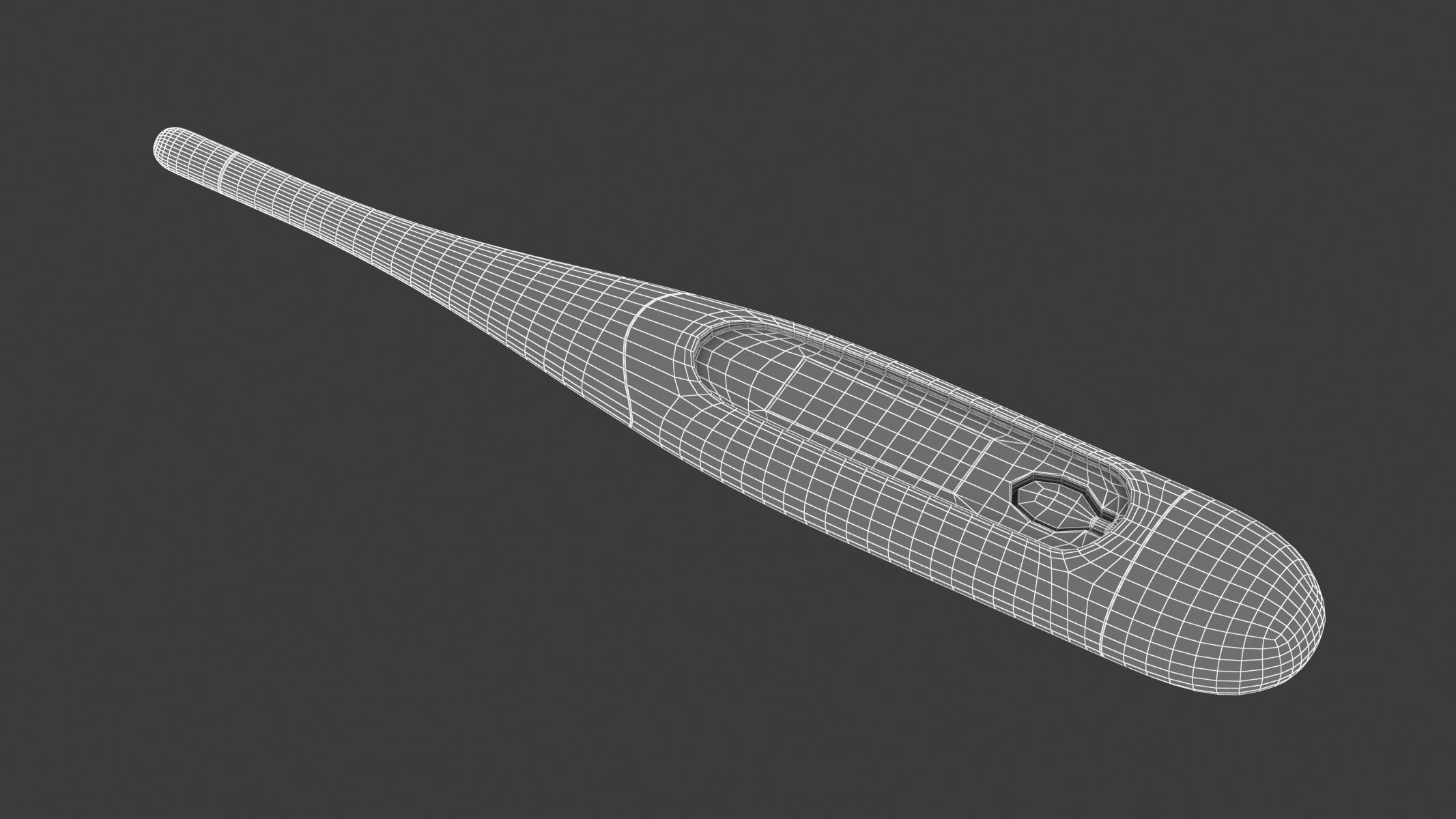 Digital Medical Thermometer 3D model_6