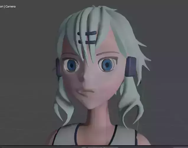 Anime Girl Character