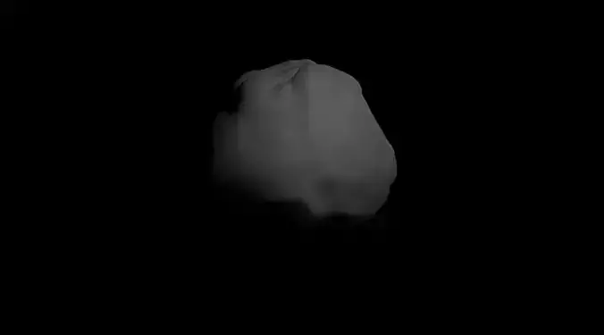 Low Poly Free Asteroid Free 3D model