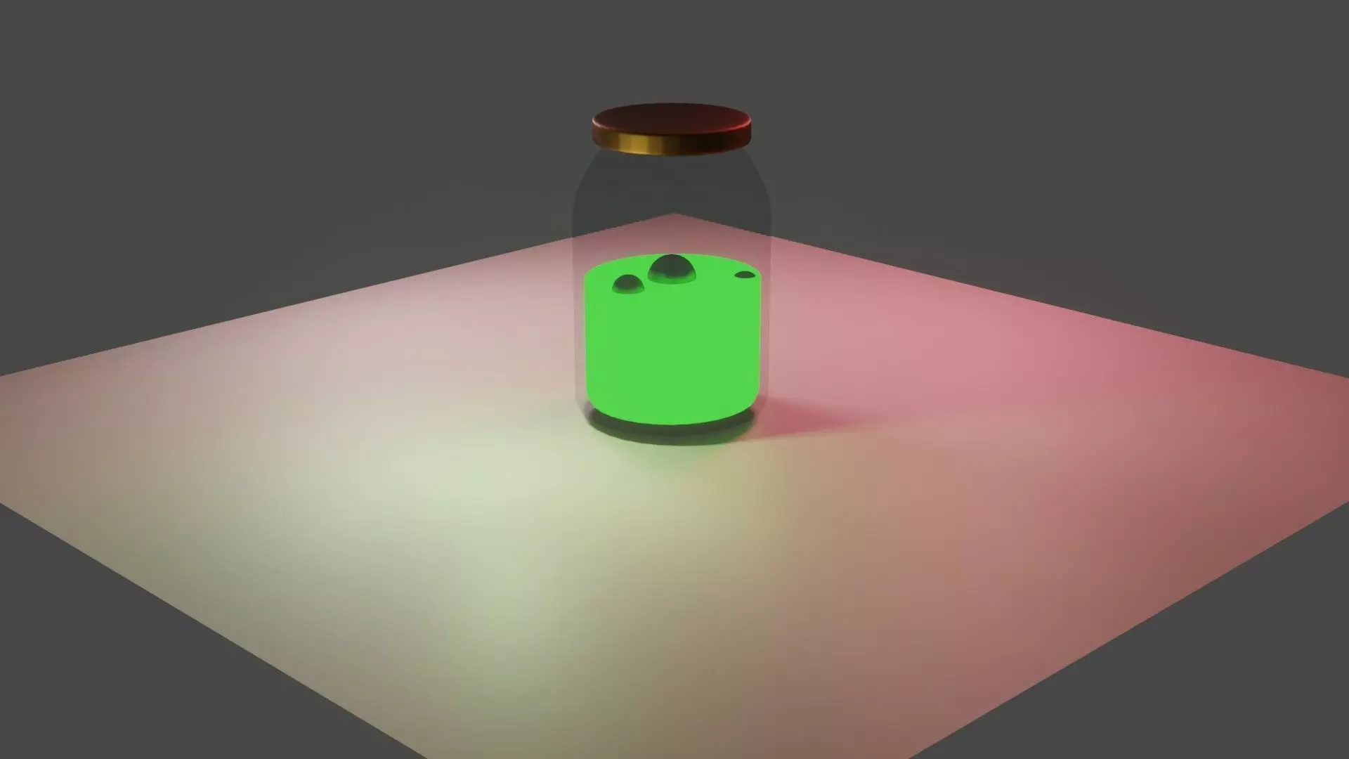 Bottle Magic Low-poly 3D model_0
