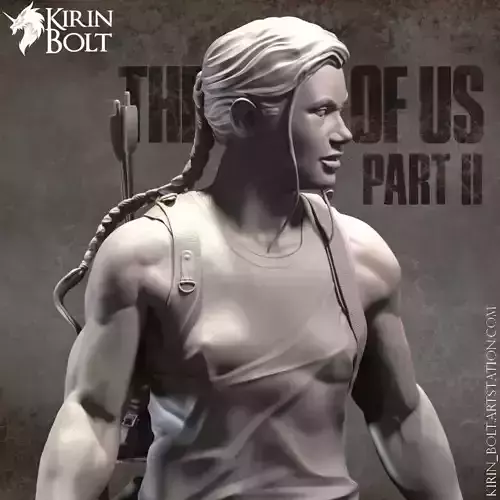 TLOU2 - Abigail - Abby - Anderson -  225mm scale Free 3D print model