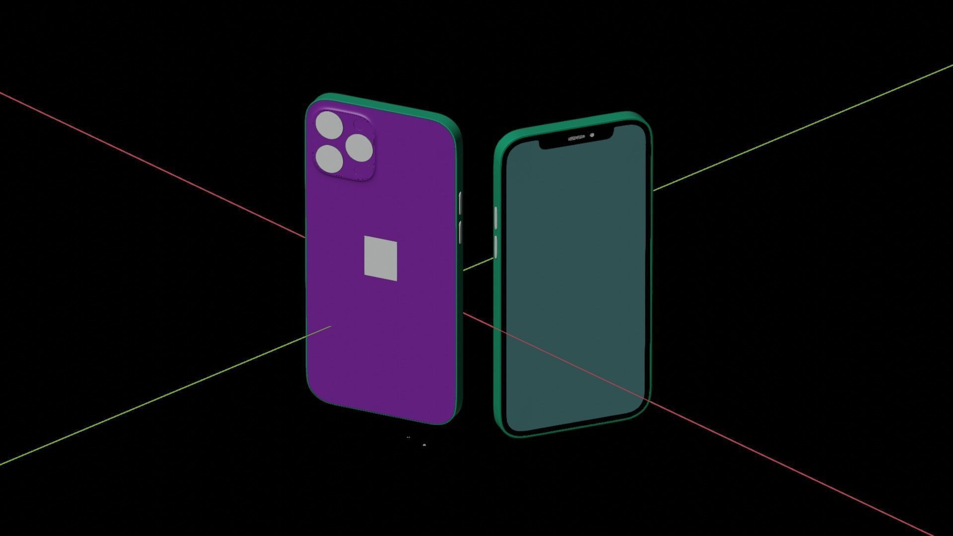 iphone 12 pro max 3d model 3D model_2