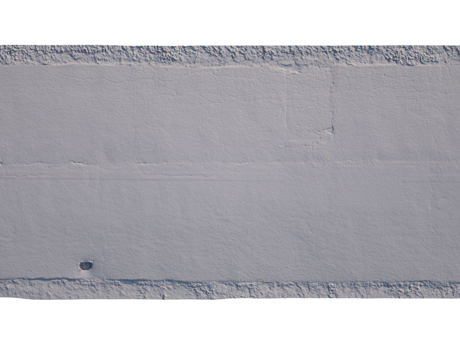 Asphalt Road 3D Scan Low-poly 3D model_7