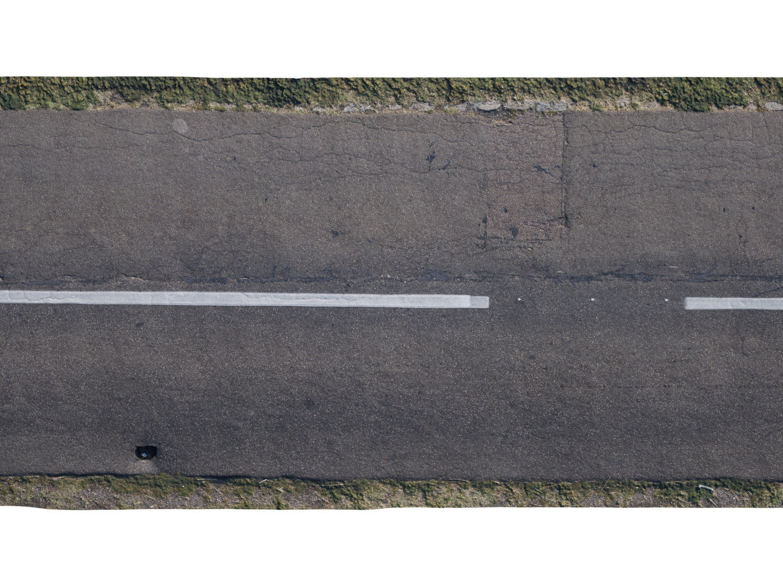 Asphalt Road 3D Scan Low-poly 3D model_6