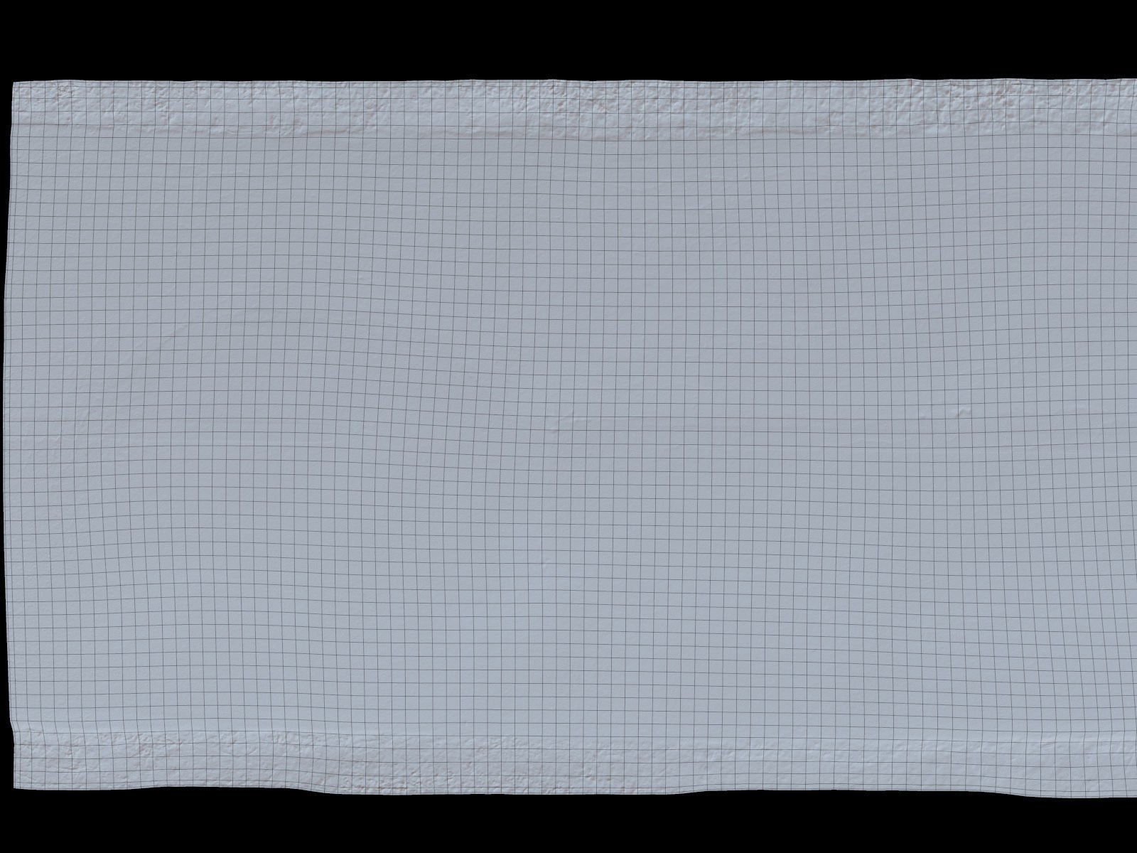 Asphalt Road 3D Scan Low-poly 3D model_16