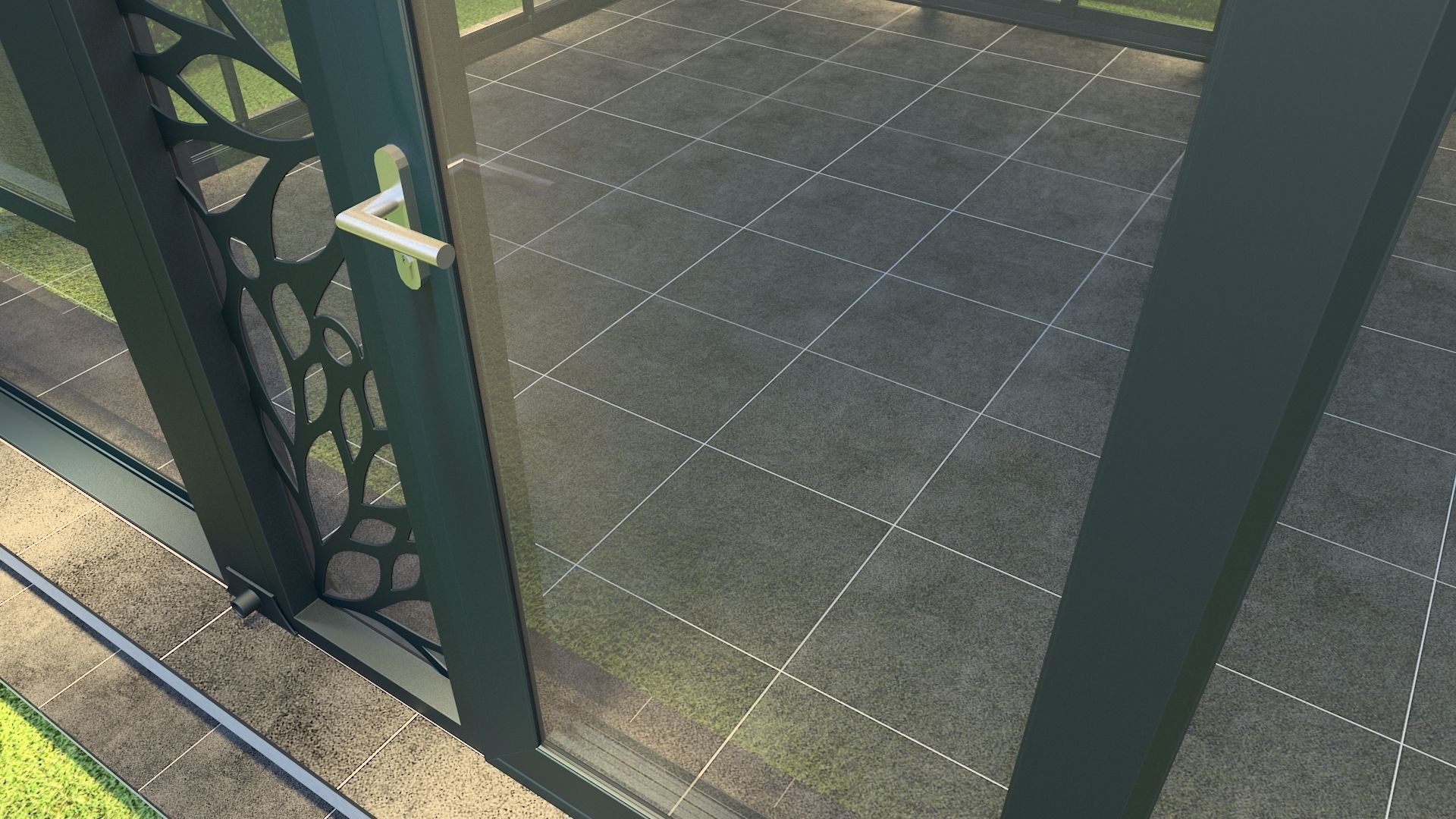 greenhouse conservatory 3D model_6