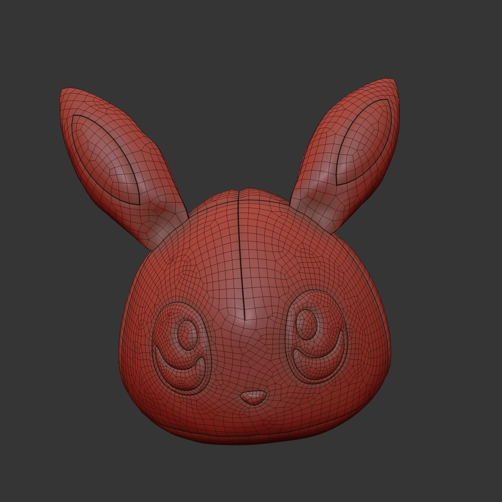 eevee pokemon kids 3D model_1