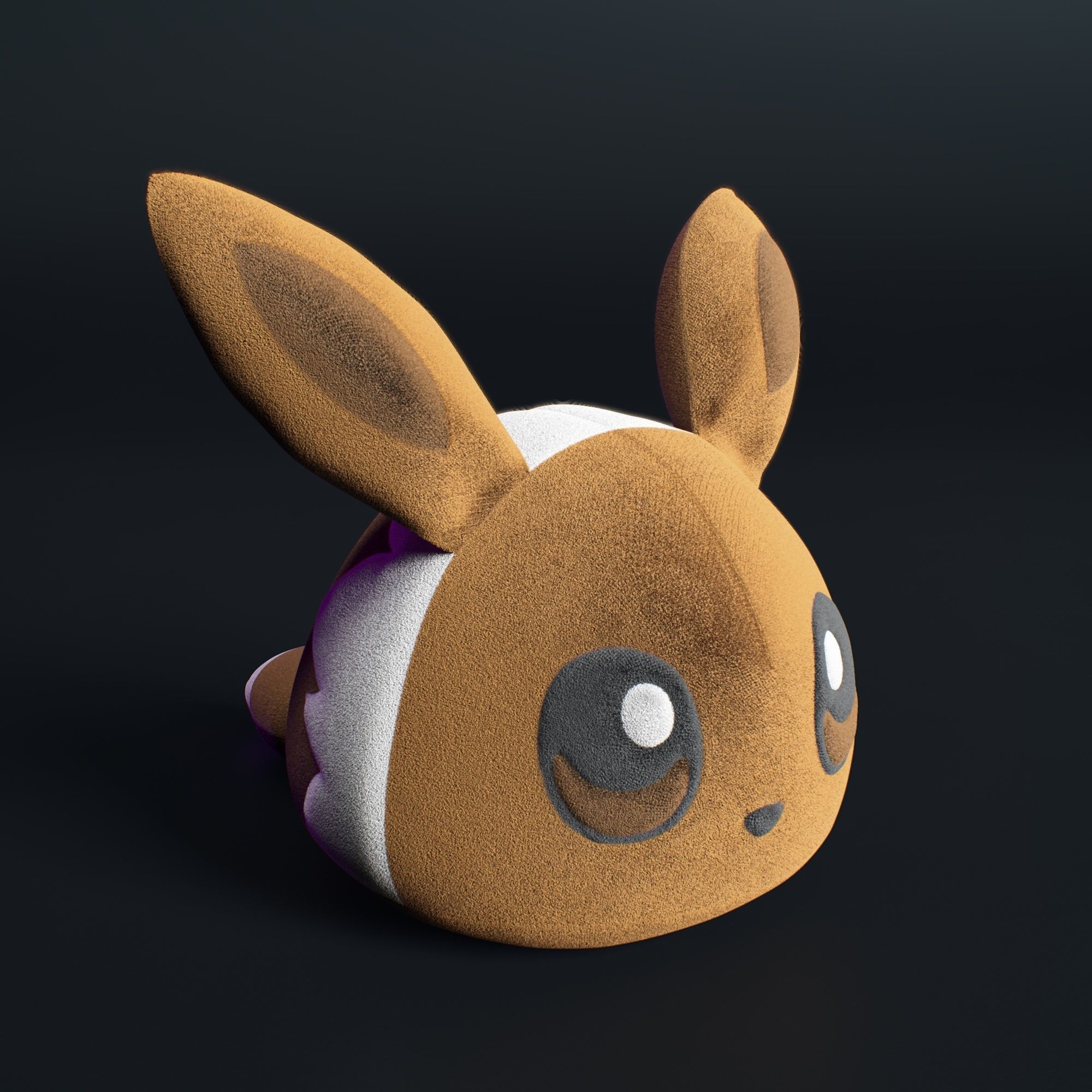 eevee pokemon kids 3D model_2