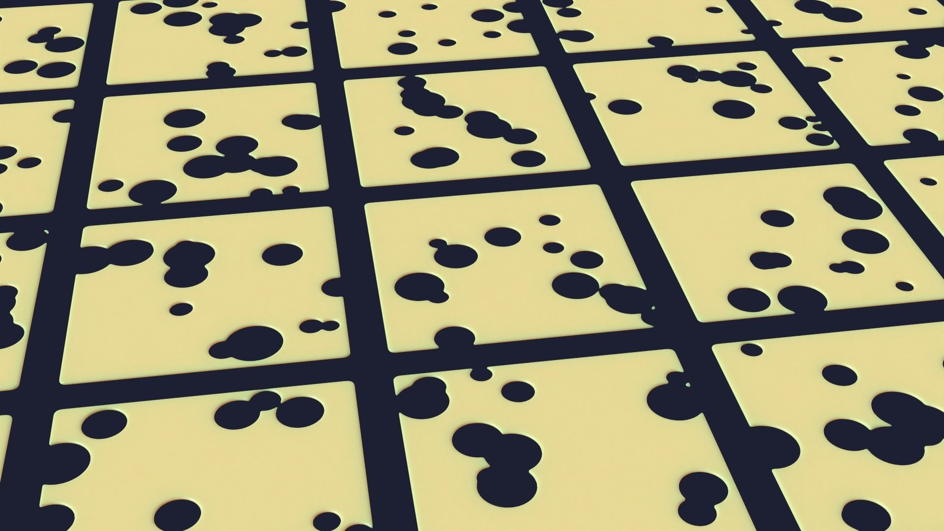 Swiss Cheese Asset Pack 3D model_4