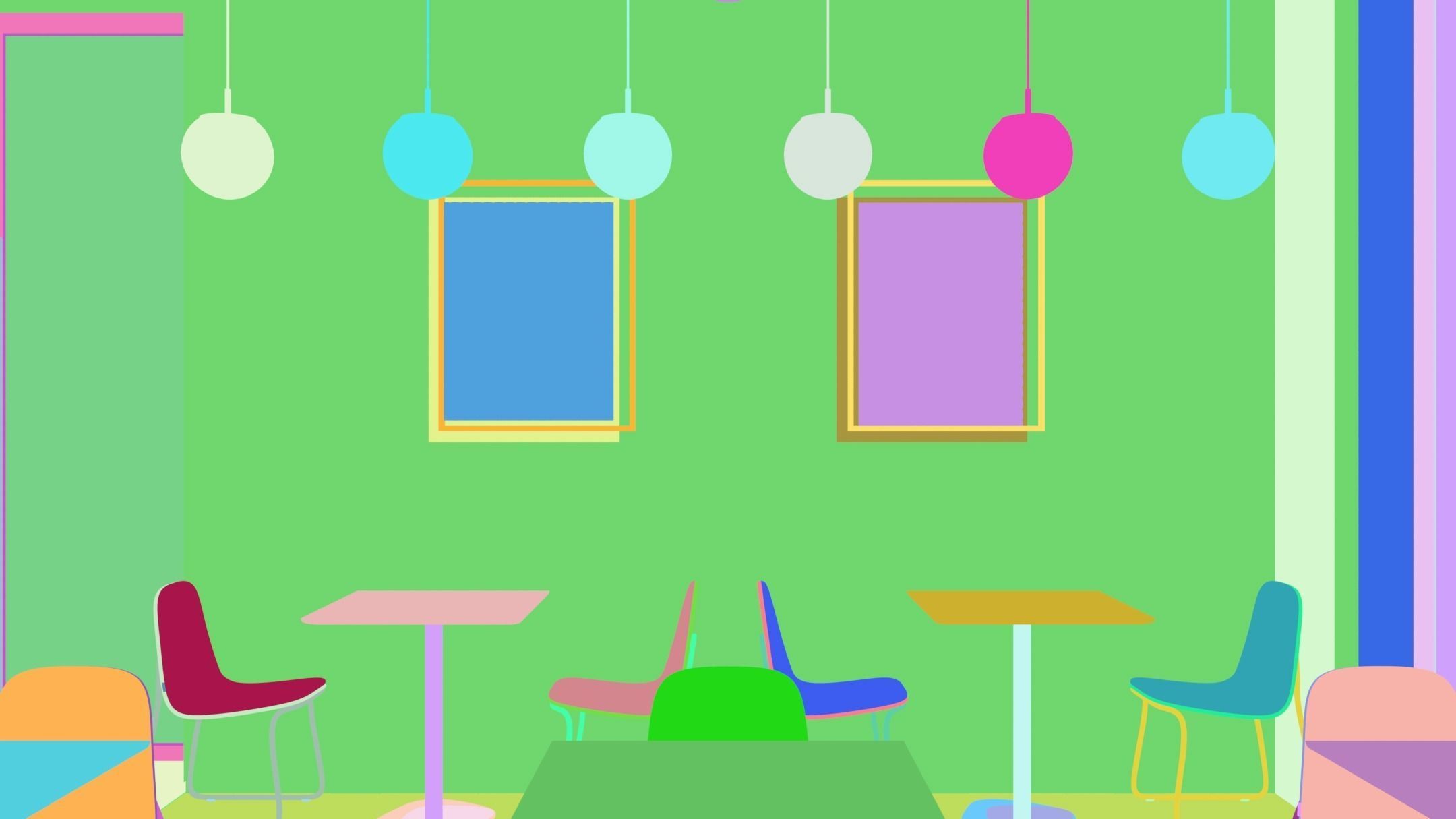 Cafe Interior NM 1 3D model_13