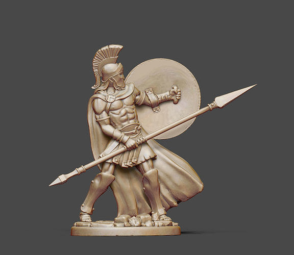 Spartan - Cleomene 35 mm scale 3D print model