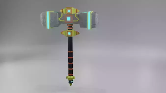 luminous rock hammer