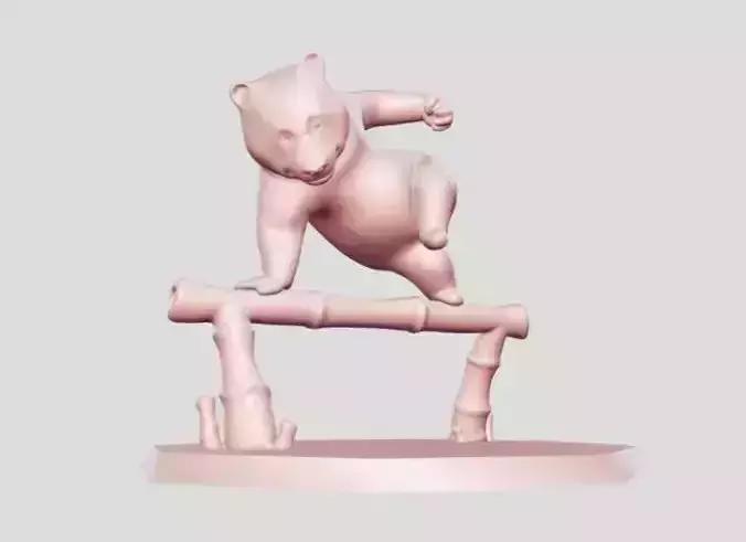 Kung Fu Panda statuette