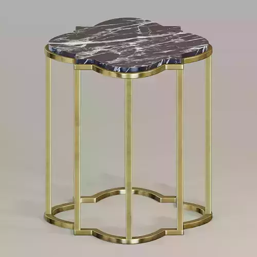 Quatrefoil accent table