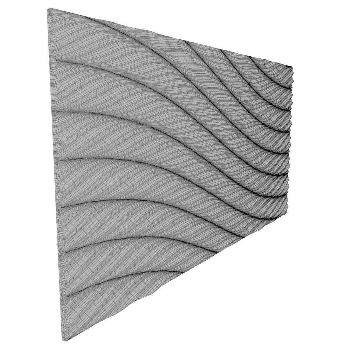 Atlas Concorde 3D WALL DESIGN TWIST tiles 3D model_8