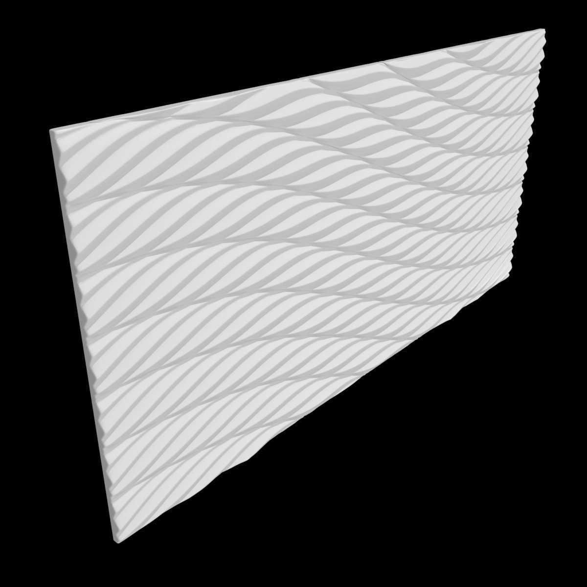 Atlas Concorde 3D WALL DESIGN TWIST tiles 3D model_5