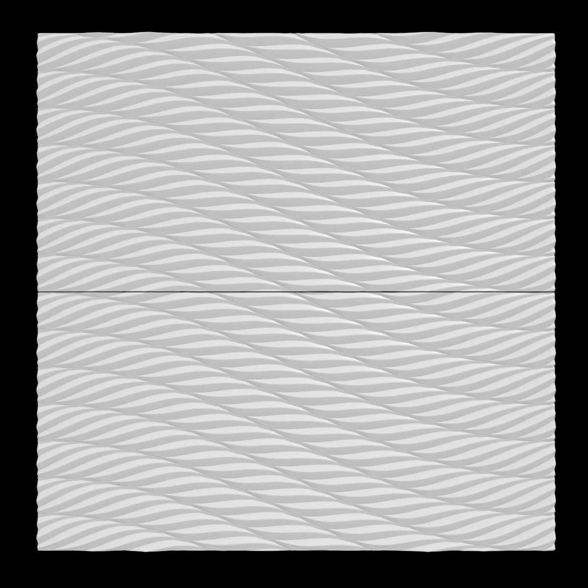 Atlas Concorde 3D WALL DESIGN TWIST tiles 3D model_1